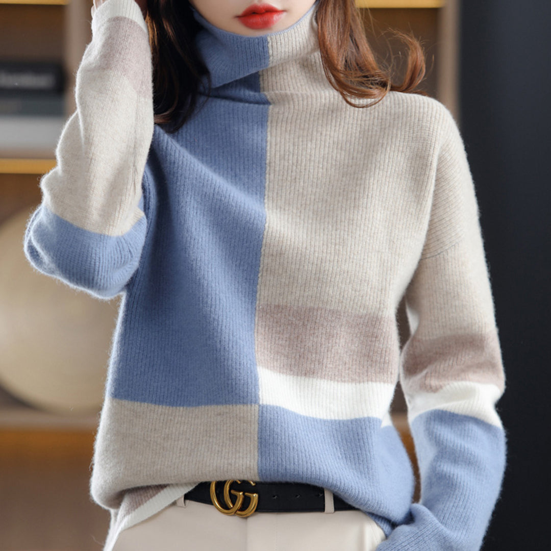 JOANNA™|MAGLIONE A COLLO ALTO