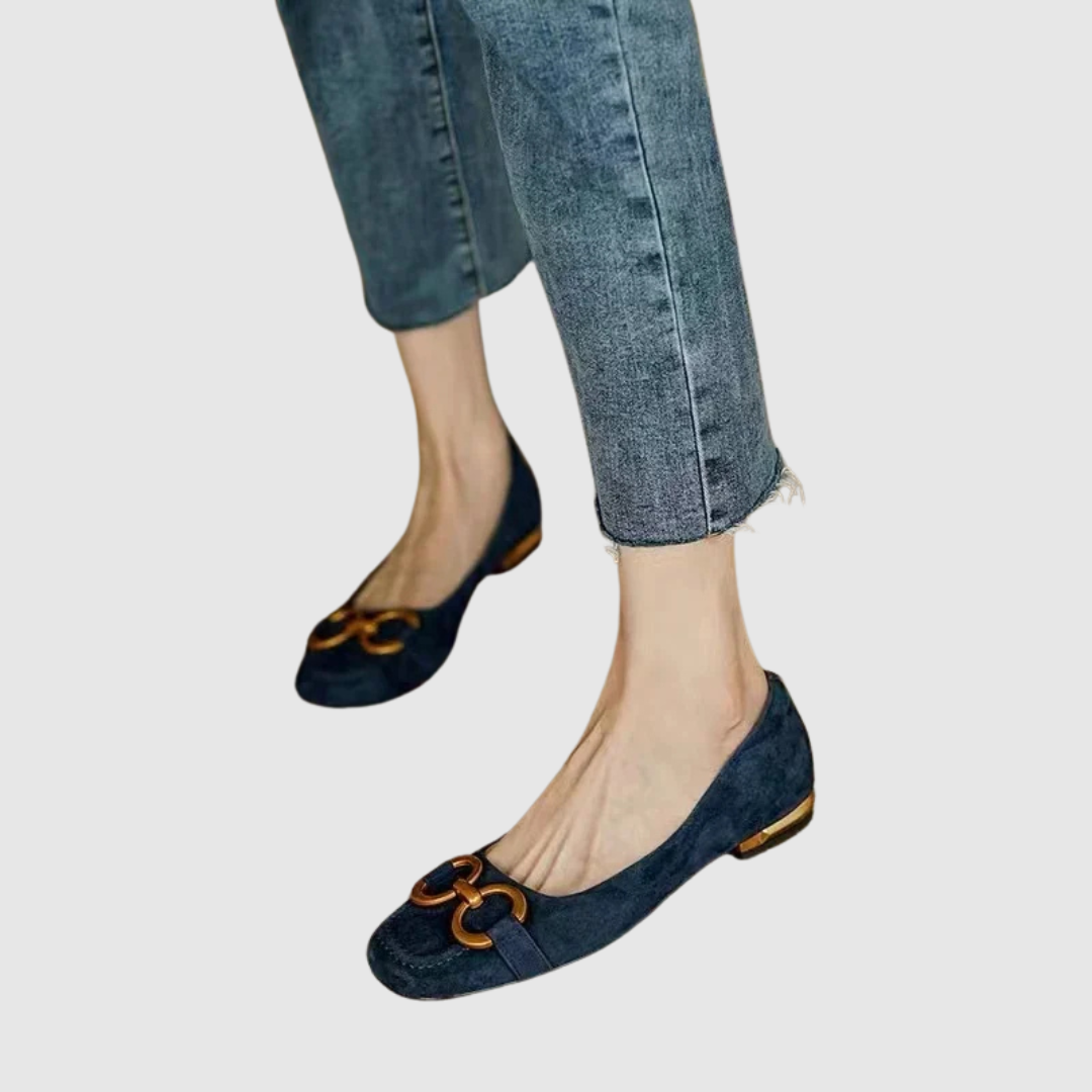 MARIE™ | BALLERINE DA SERA IN PELLE