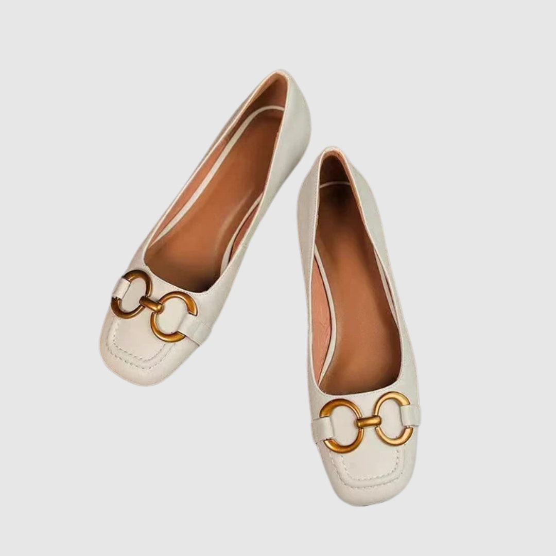MARIE™ | BALLERINE DA SERA IN PELLE