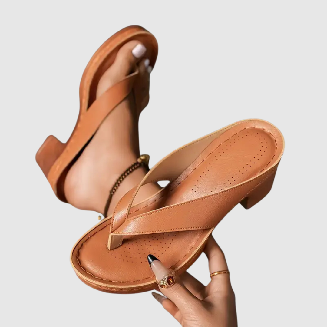 NINA™|SANDALI COMODI CON TACCO