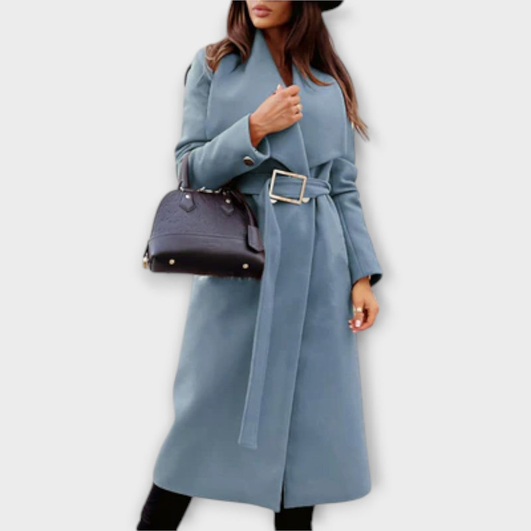 MURIEL™|CAPPOTTO SAGOMATO CON CINTURA