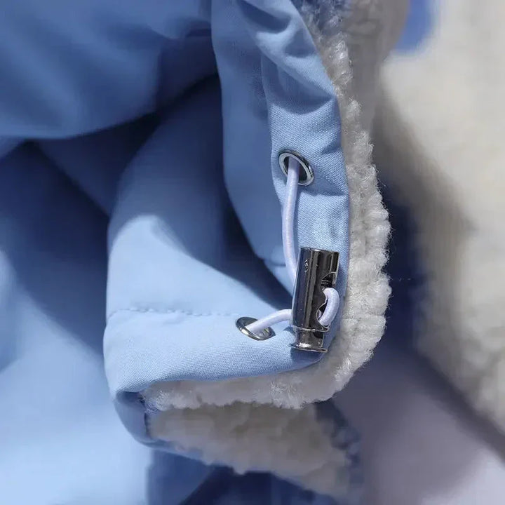 AMORE™|GIACCA REVERSIBILE MORBIDA CON CUORI