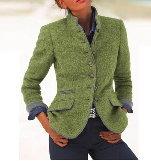 VALERY™|CARDIGAN A COLLO ALTO