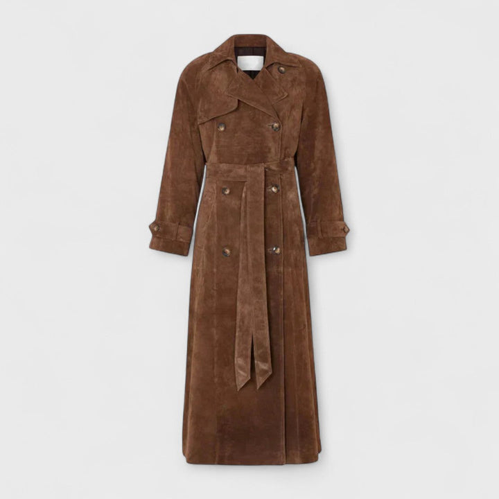 VERONIKA™|ELEGANTE TRENCH COAT CON COLLO ALTO