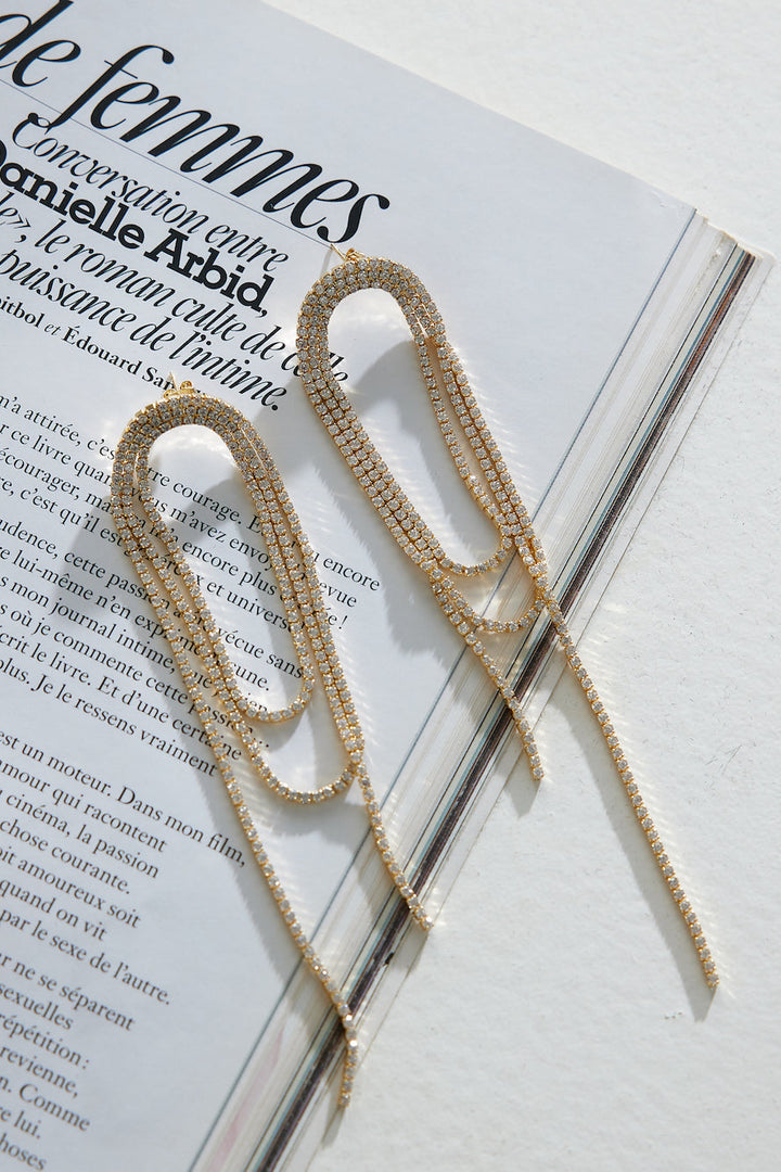 GENESIS™|ORECCHINI PLACCATI ORO