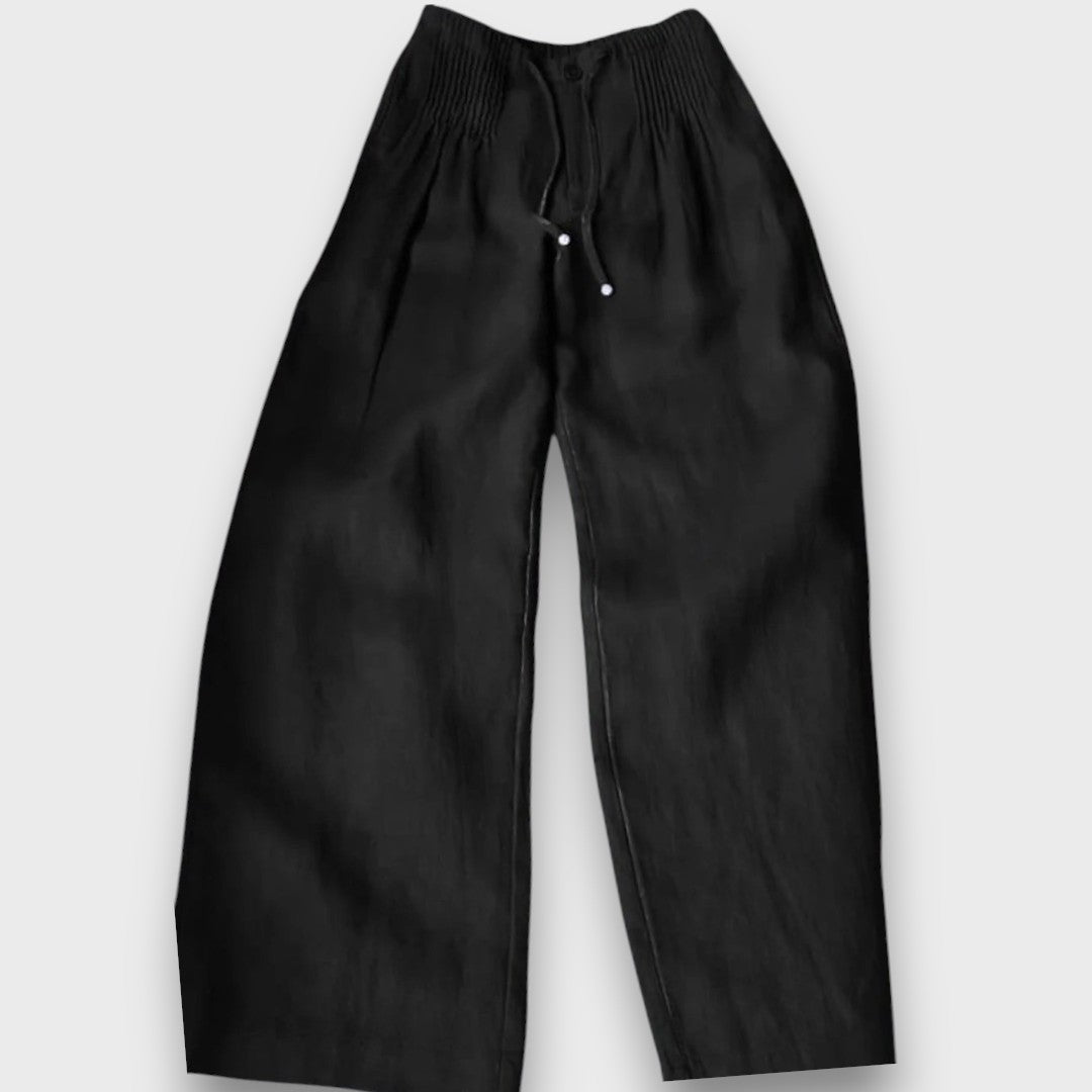 ARVENA™|PANTALONI IN LINO LEGGERI