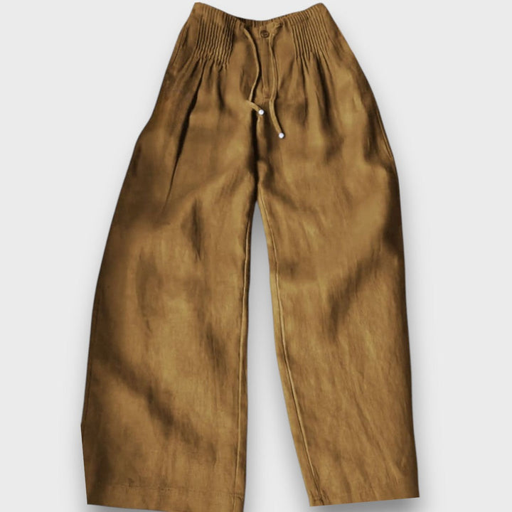 ARVENA™|PANTALONI IN LINO LEGGERI