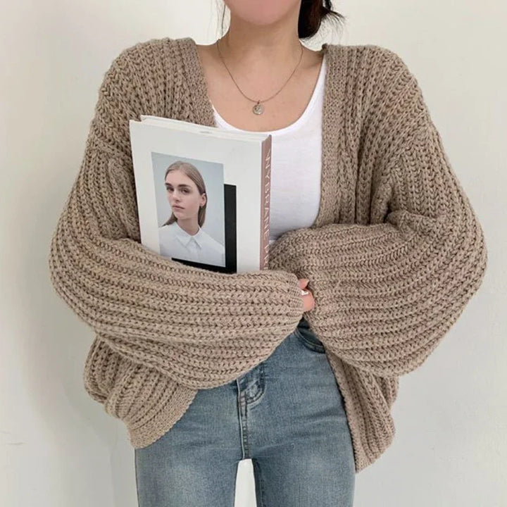 ALLEGRA™|CARDIGAN MORBIDO OVERSIZE
