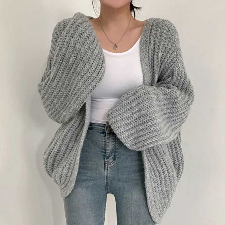 ALLEGRA™|CARDIGAN MORBIDO OVERSIZE