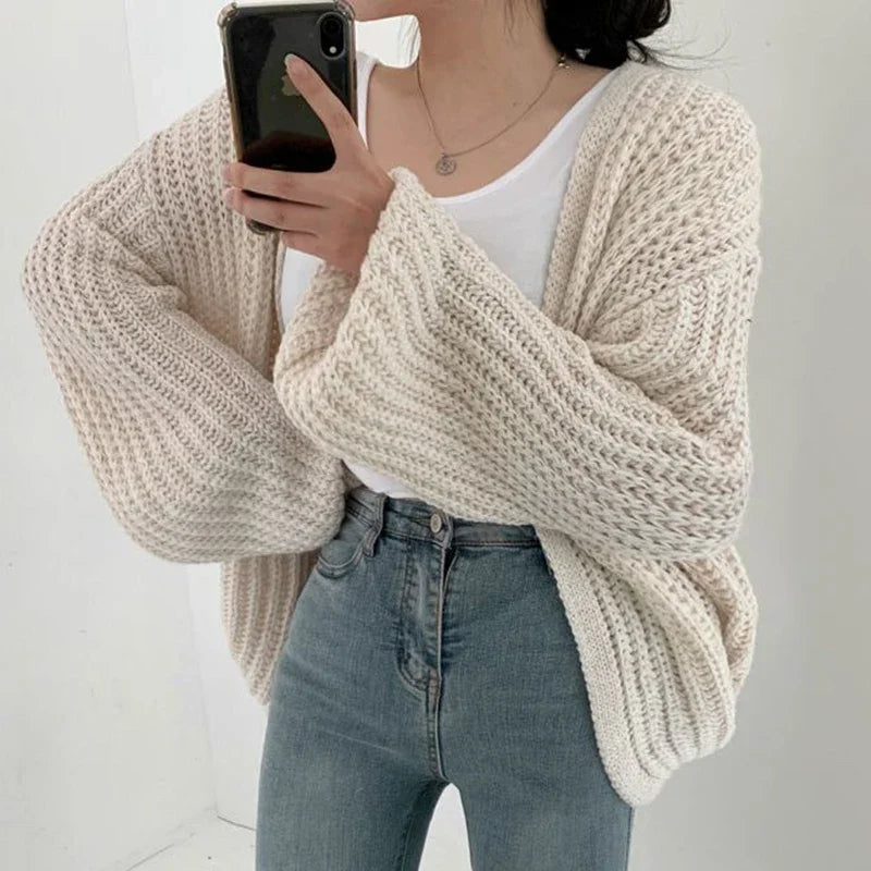 ALLEGRA™|CARDIGAN MORBIDO OVERSIZE