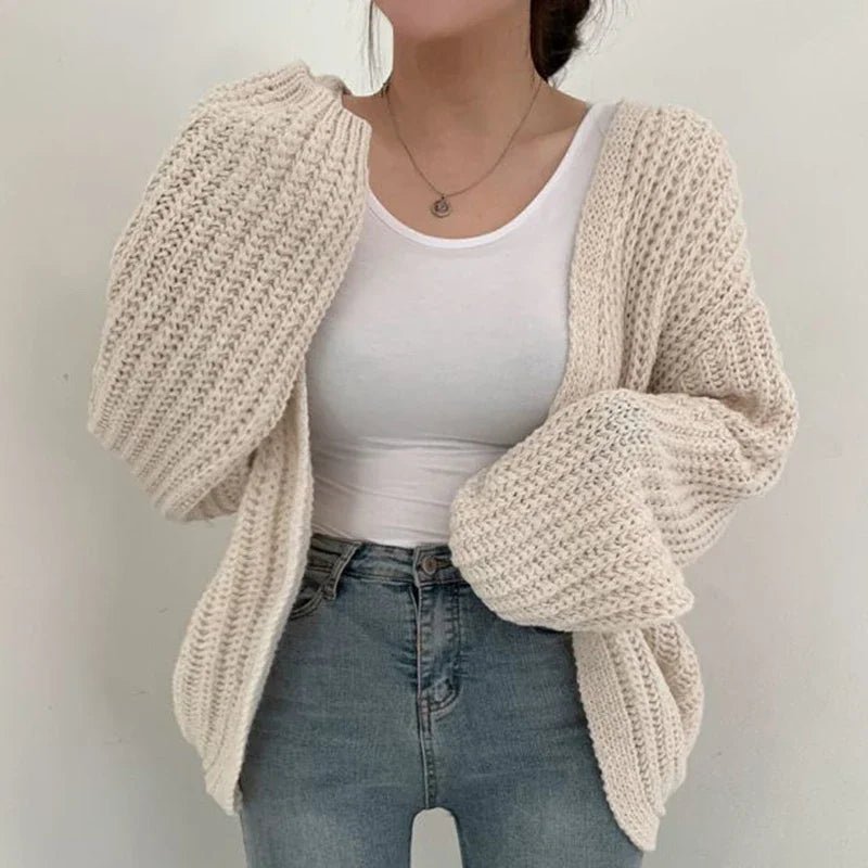 ALLEGRA™|CARDIGAN MORBIDO OVERSIZE