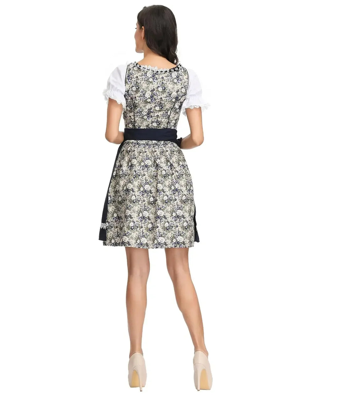 GRETA™|VESTITO DIRNDL TRADIZIONALE CON GREMBIULE