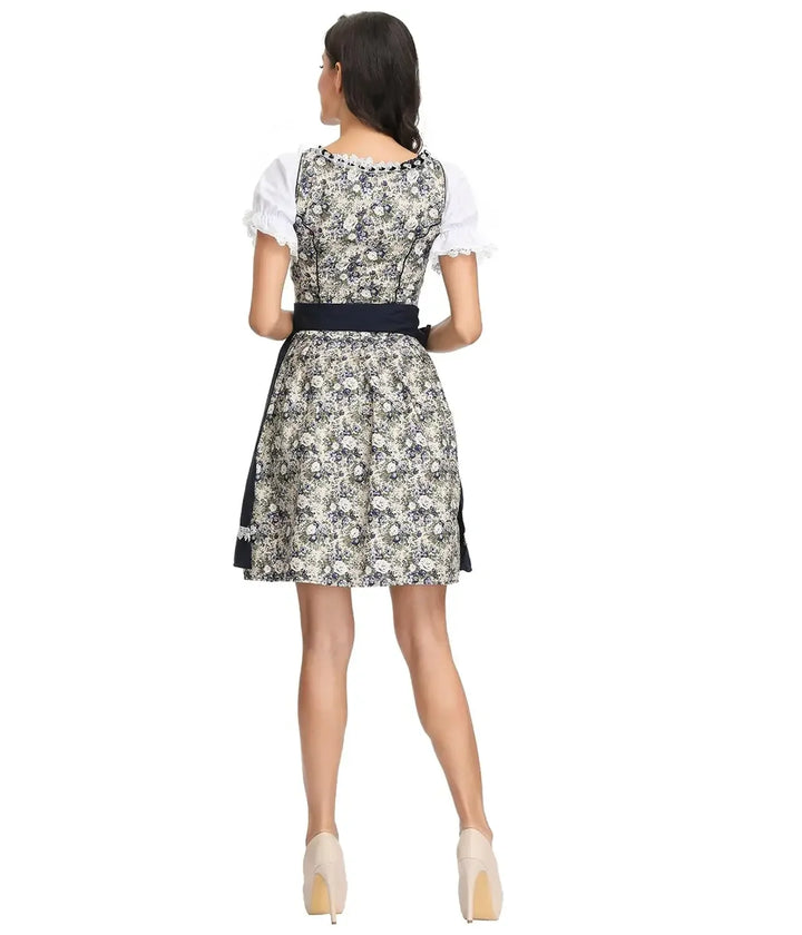 GRETA™|VESTITO DIRNDL TRADIZIONALE CON GREMBIULE