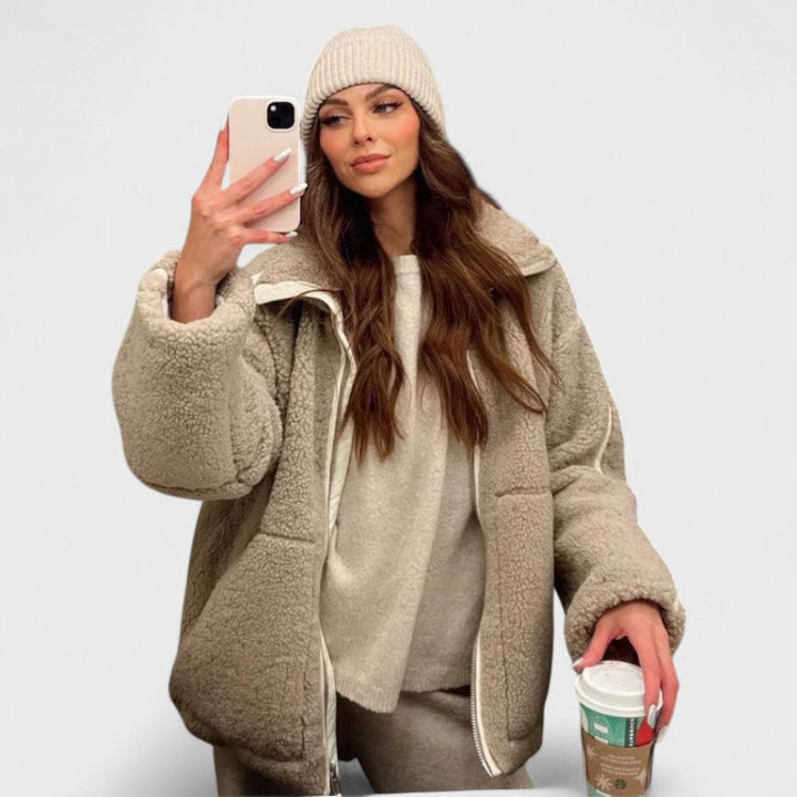 KAJA™|MORBIDO CAPPOTTO DI PELUCHE