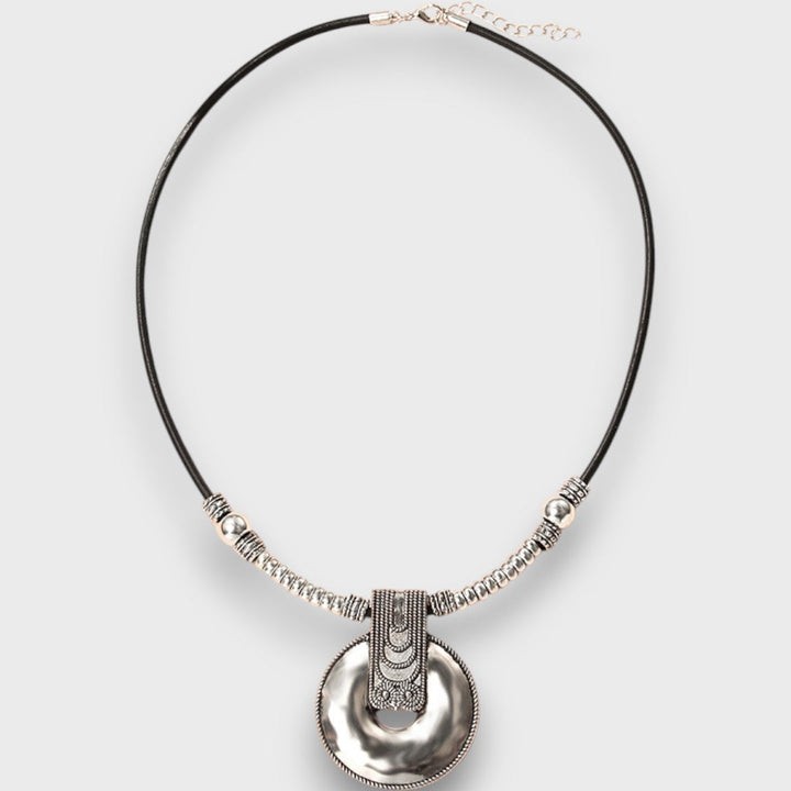 SELENA™|COLLANA BOHO VINTAGE CON PENDENTE AD ANELLO