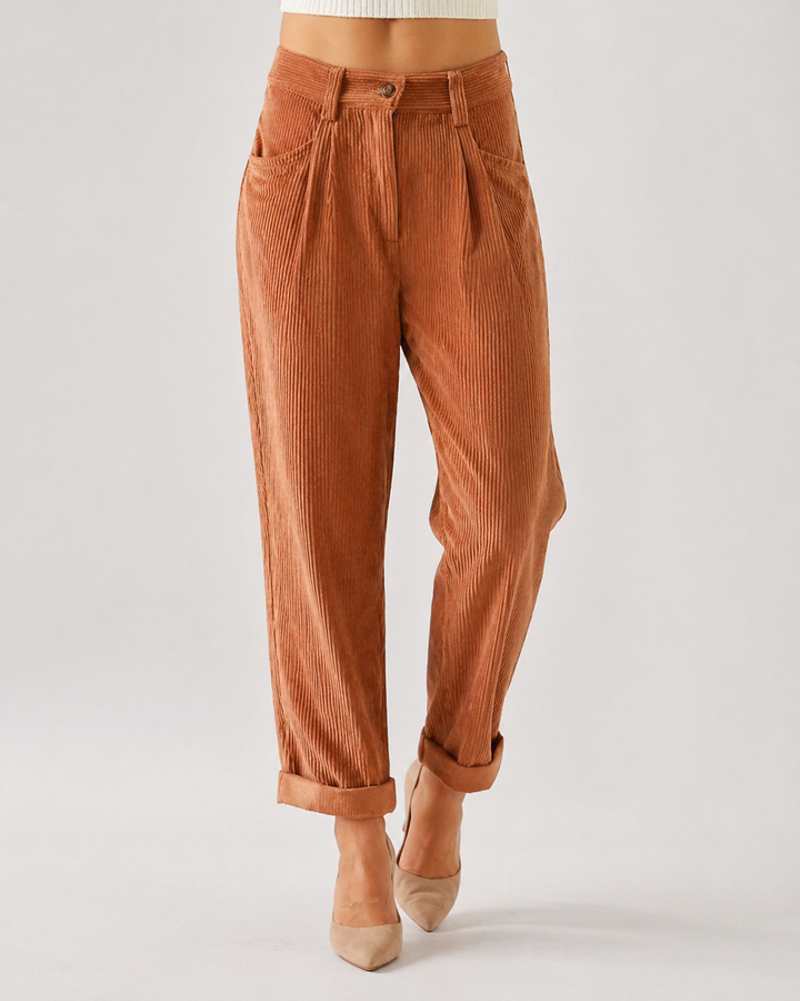 JANA™|PANTALONI DI VELLUTO MODERNI