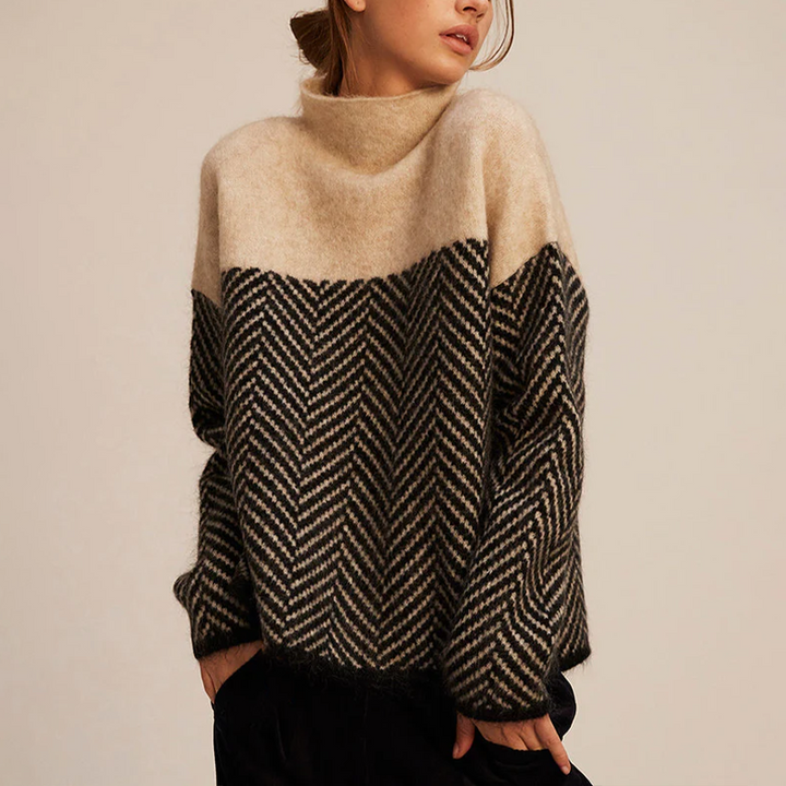 ISABELLE™|MAGLIONE A COLLO ALTO