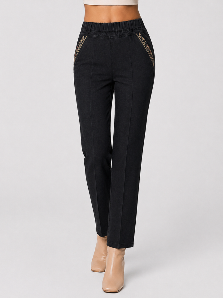 MAIRA™|JEANS DA DONNA CON TASCHE LATERALI E VITA ELASTICA