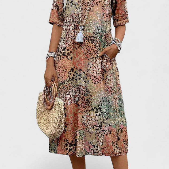 COLETTE™|ABITO MIDI VIBRANTE