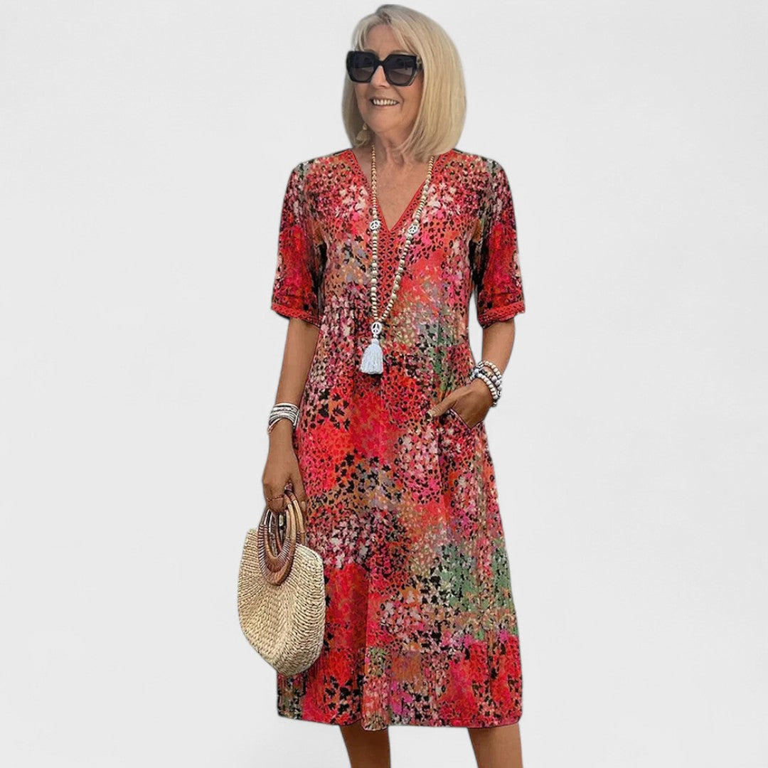 COLETTE™|ABITO MIDI VIBRANTE