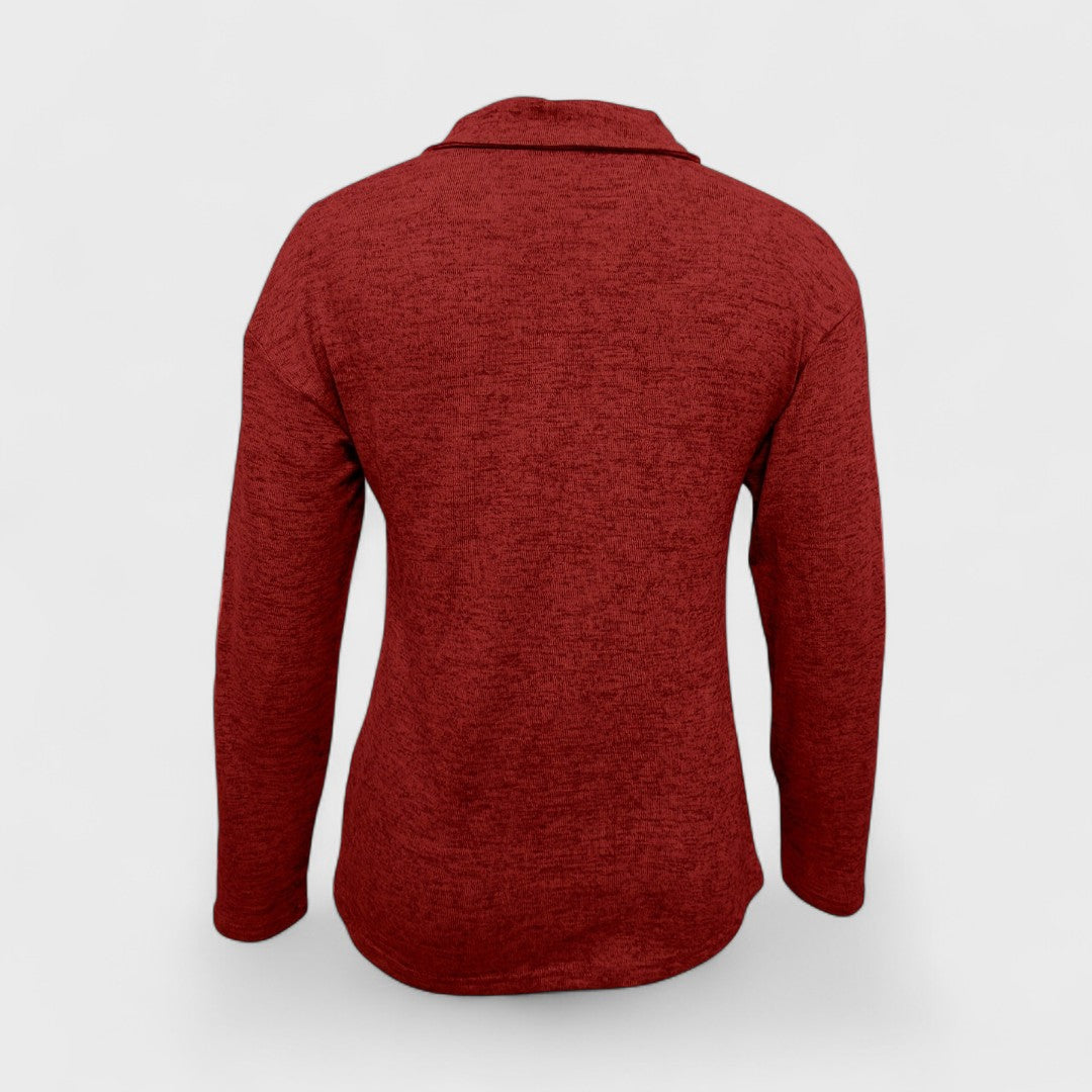 MADONNA™|CAMICETTA ELEGANTE A MANICHE LUNGHE