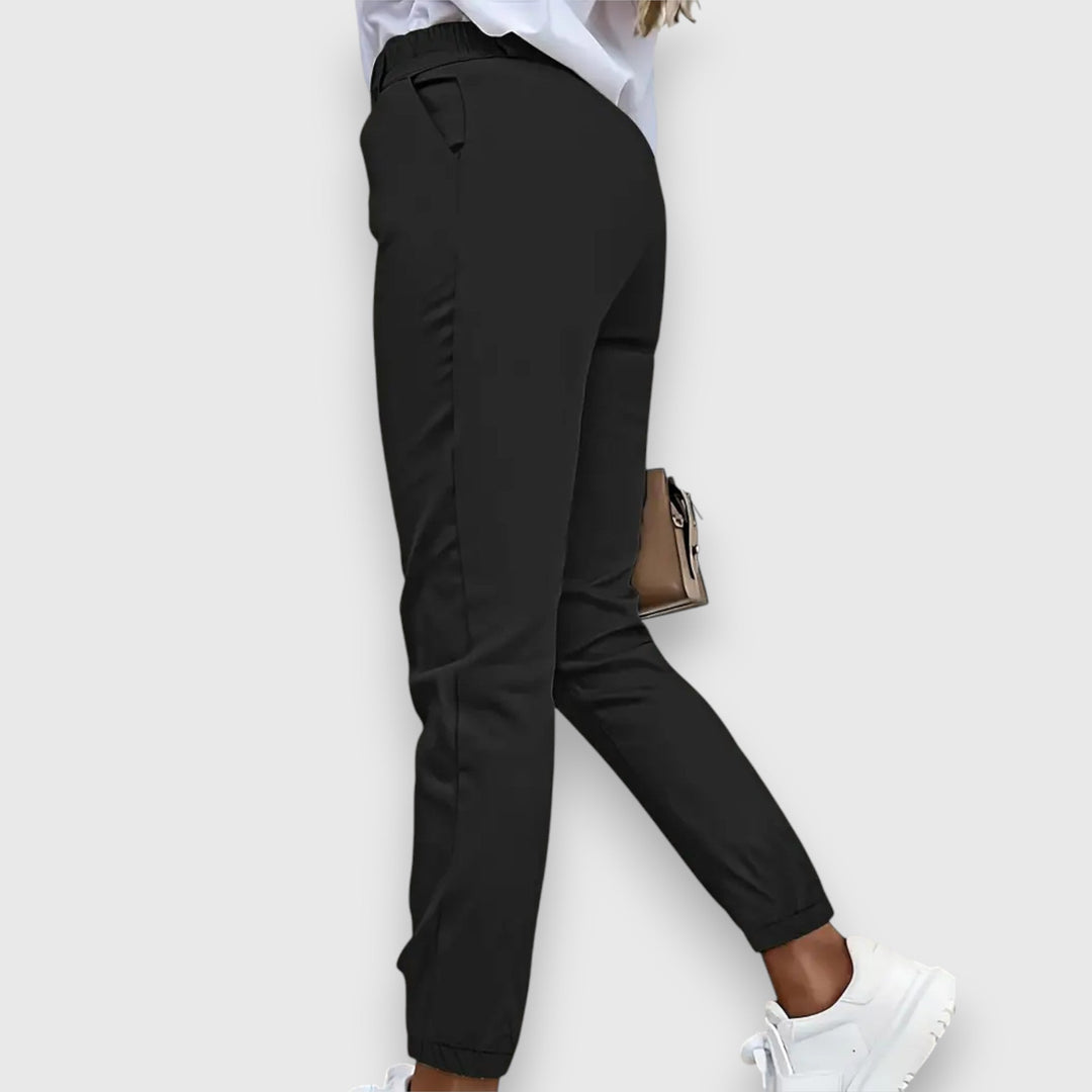 LINA™|PANTALONI JOGGER SLIM FIT IN STILE BUSINESS