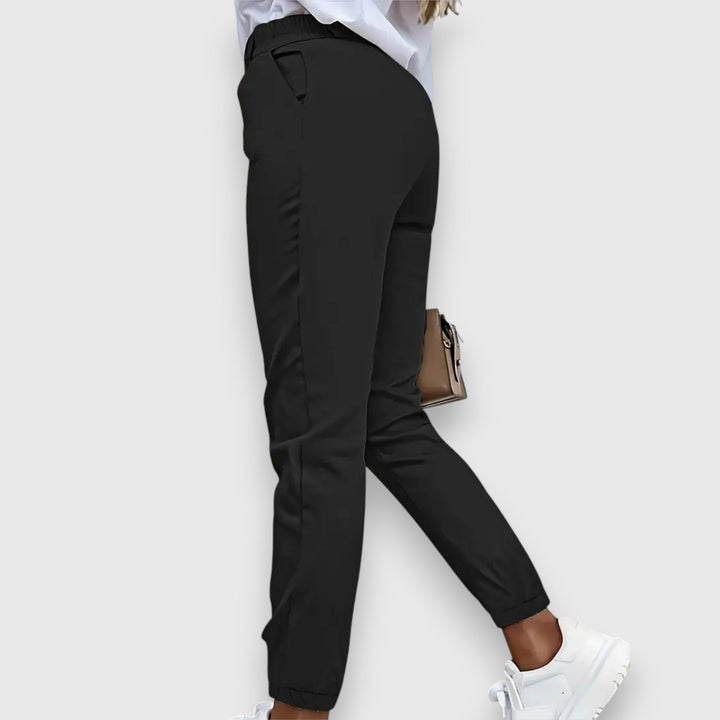 LINA™|PANTALONI JOGGER SLIM FIT IN STILE BUSINESS