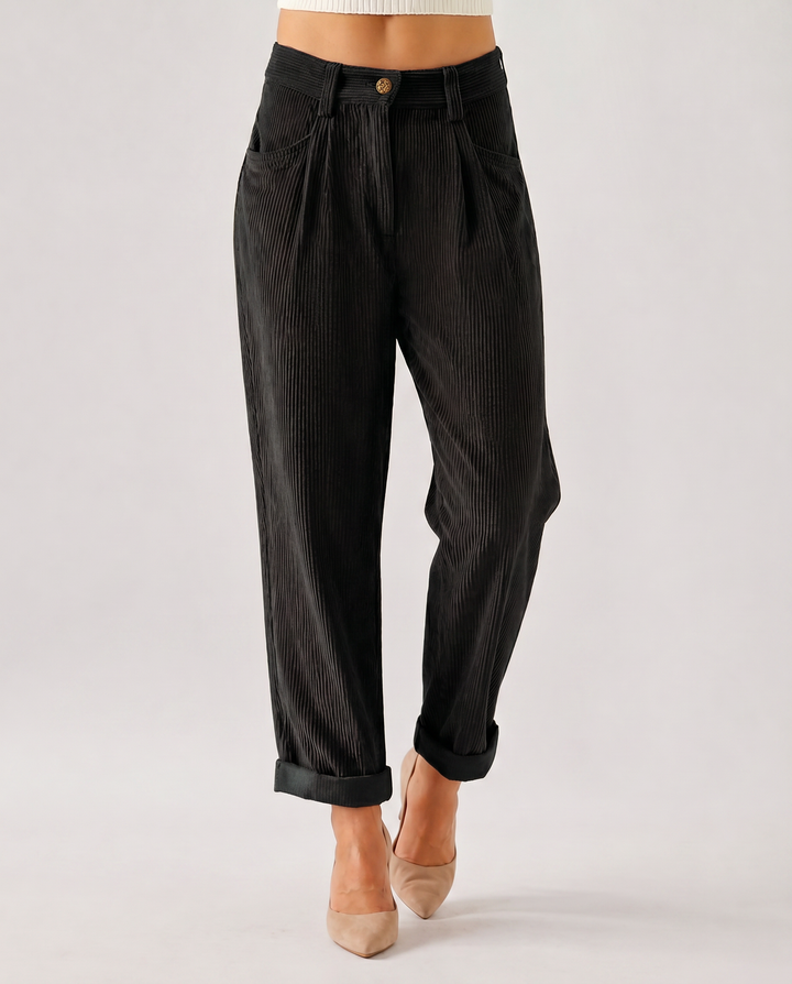 JANA™|PANTALONI DI VELLUTO MODERNI