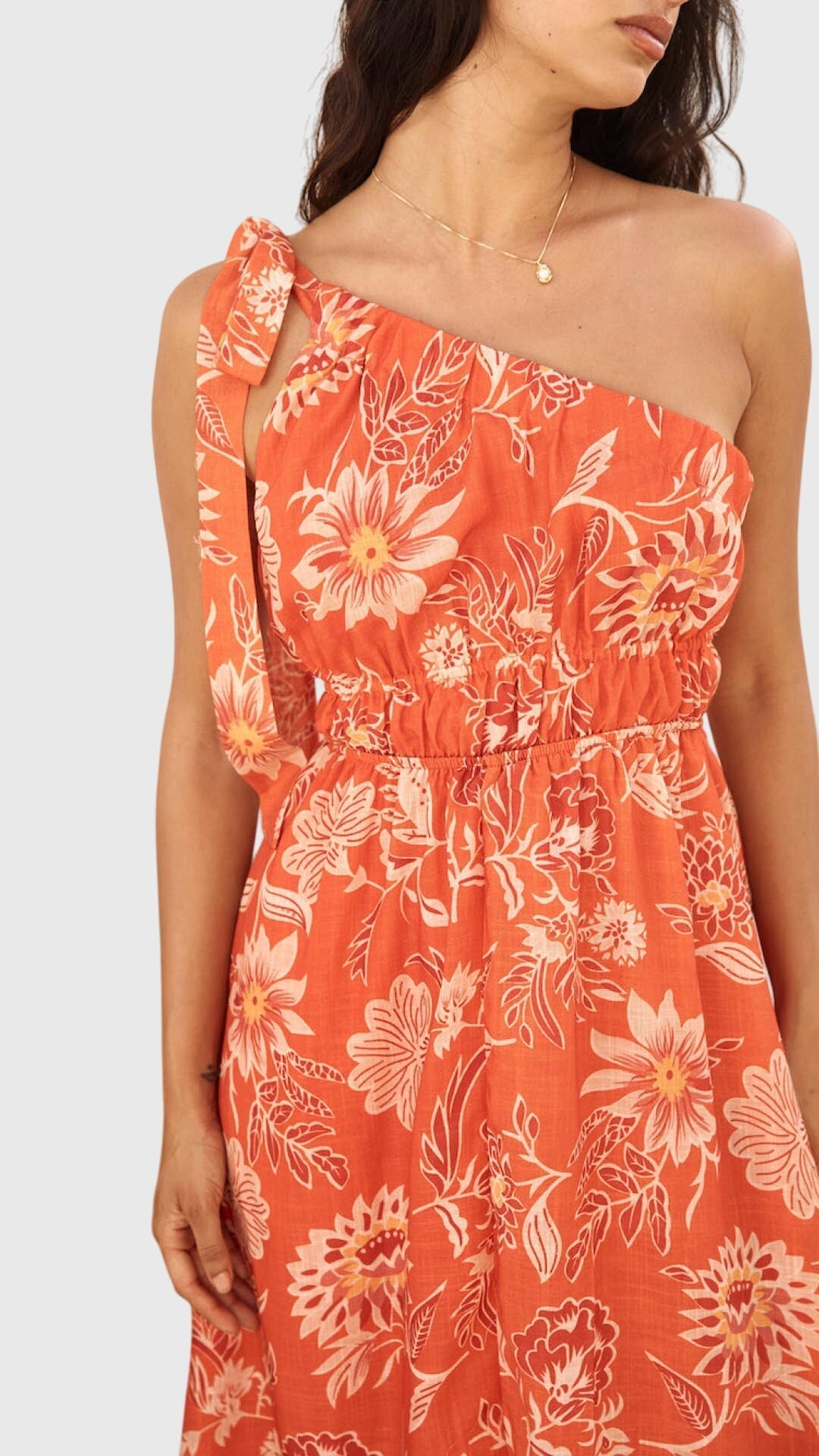 BAILEY™|COLLANA CON PENDENTE IN PERLA DORATA