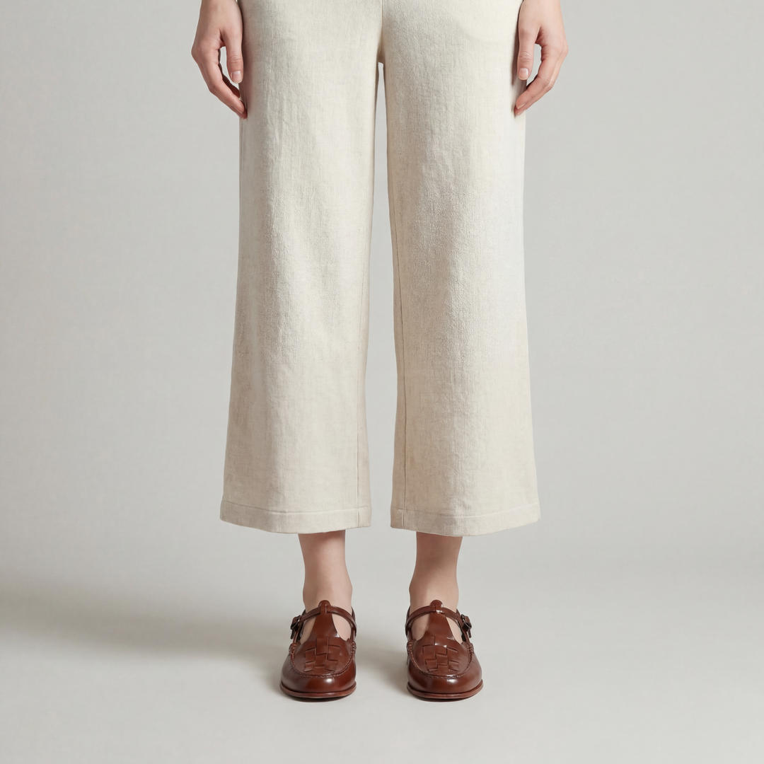 GIULIA™ | SANDALI INTRECCIATI IN PELLE