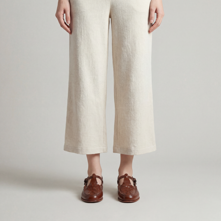 GIULIA™ | SANDALI INTRECCIATI IN PELLE