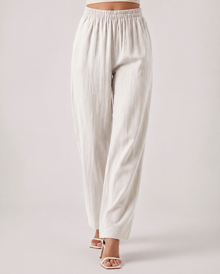 ESTHER™|PANTALONI IN LINO