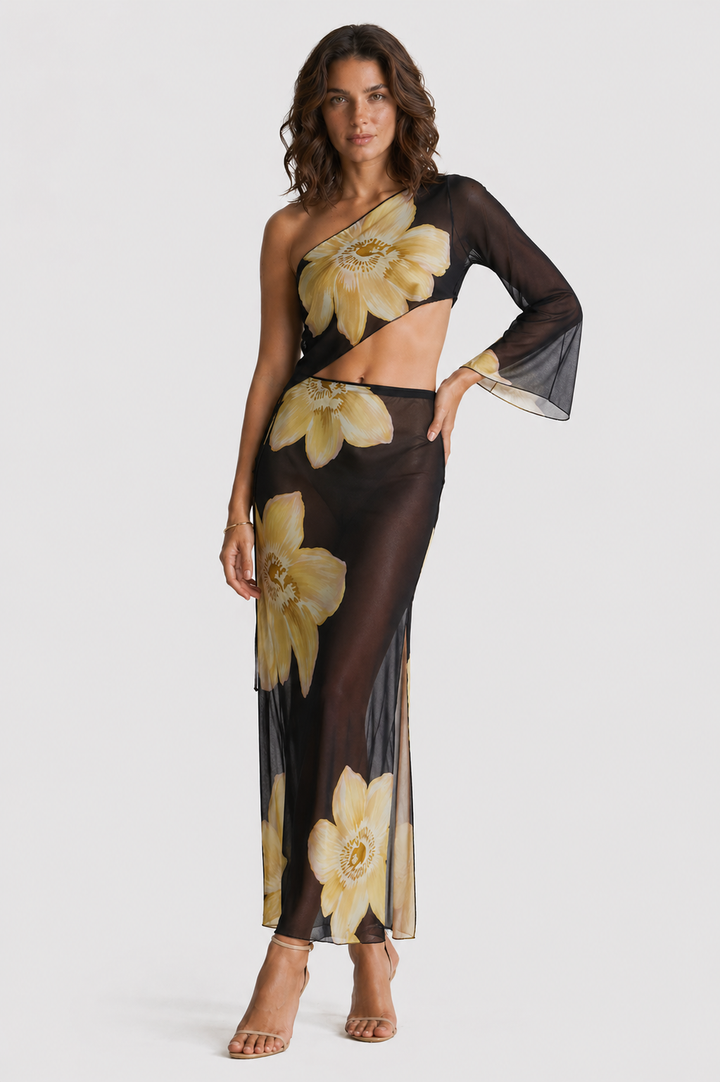 SOFIA™|SET ELEGANTE MONOSPALLA FLOREALE