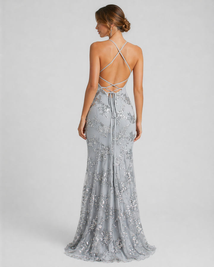 GIULIA™|VESTITO LUNGO ELEGANTE CON PAILLETTES