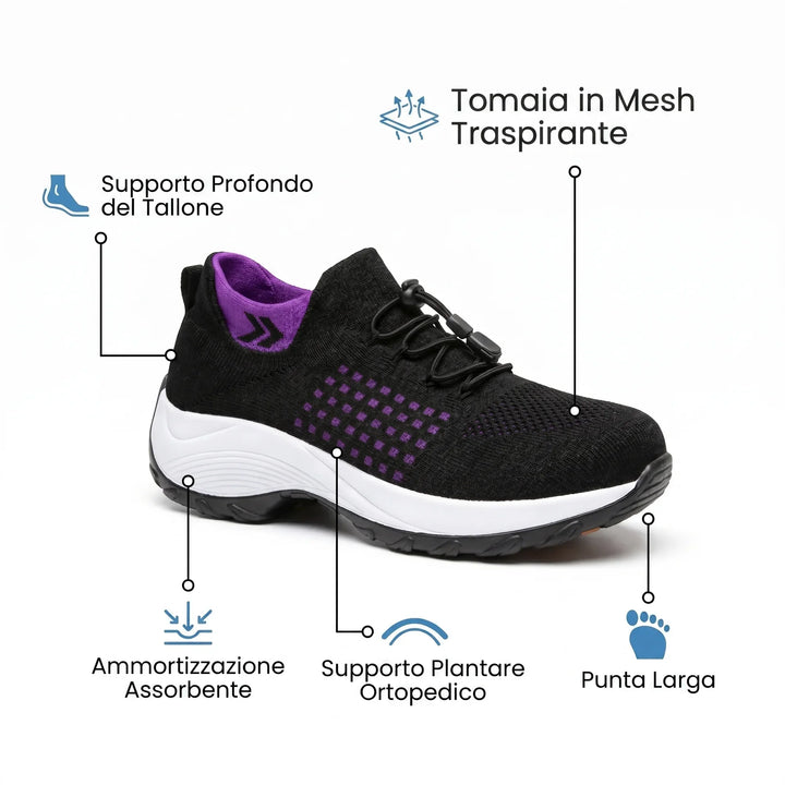 PassoNuvola Scarpe Comfort Ortopediche