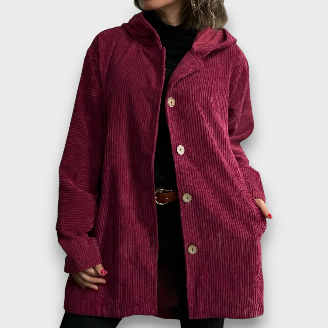 CORVIANNE™|GIACCA CON CAPPUCCIO CASUAL