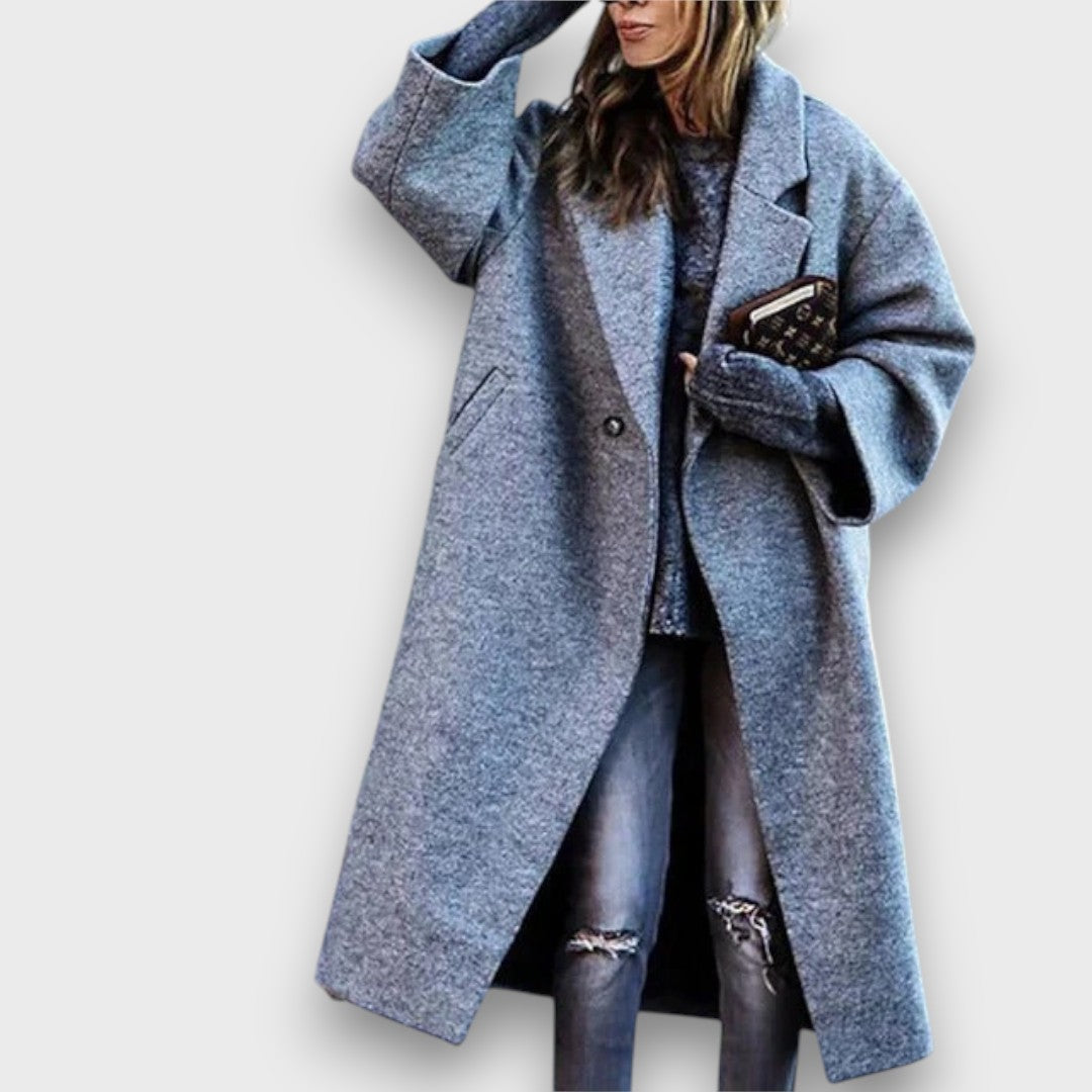 FIOREN™|CAPPOTTO LUNGO IN STILE OVERSIZE