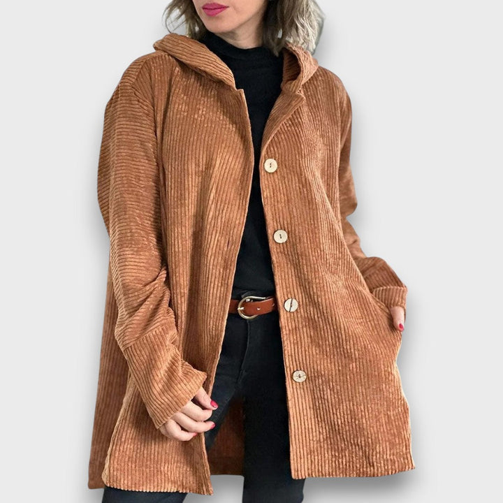 CORVIANNE™|GIACCA CON CAPPUCCIO CASUAL