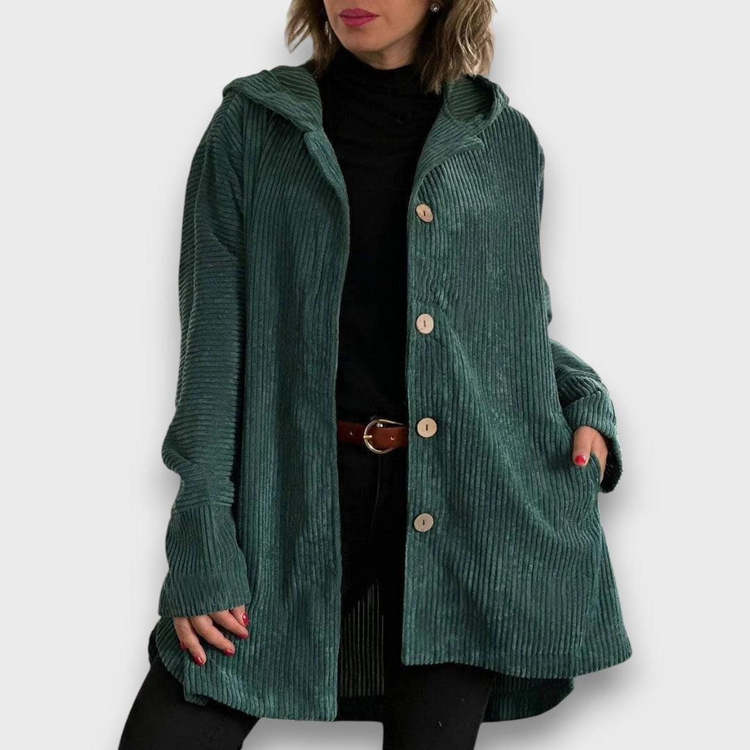CORVIANNE™|GIACCA CON CAPPUCCIO CASUAL