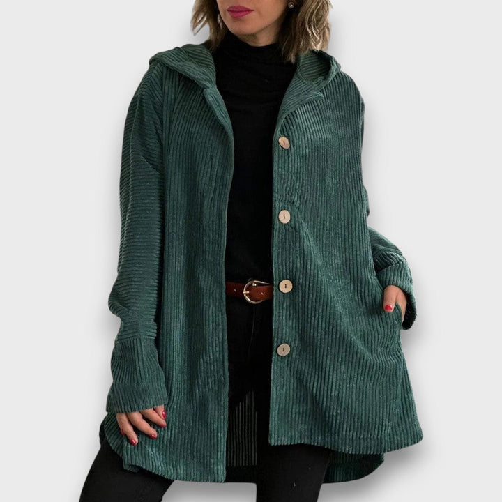 CORVIANNE™|GIACCA CON CAPPUCCIO CASUAL