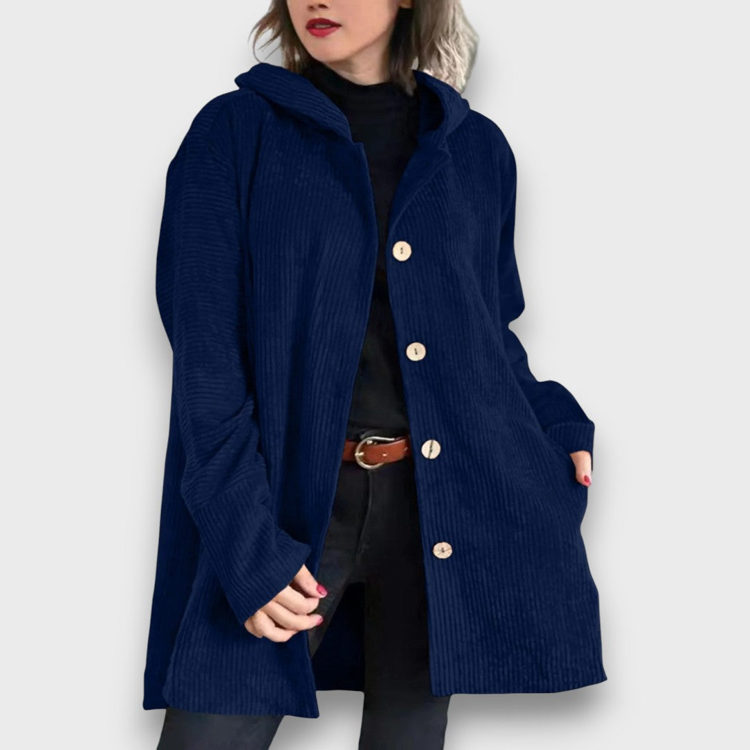 CORVIANNE™|GIACCA CON CAPPUCCIO CASUAL