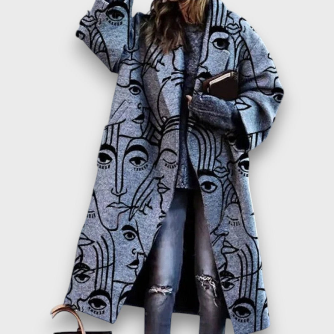 FIOREN™|CAPPOTTO LUNGO IN STILE OVERSIZE