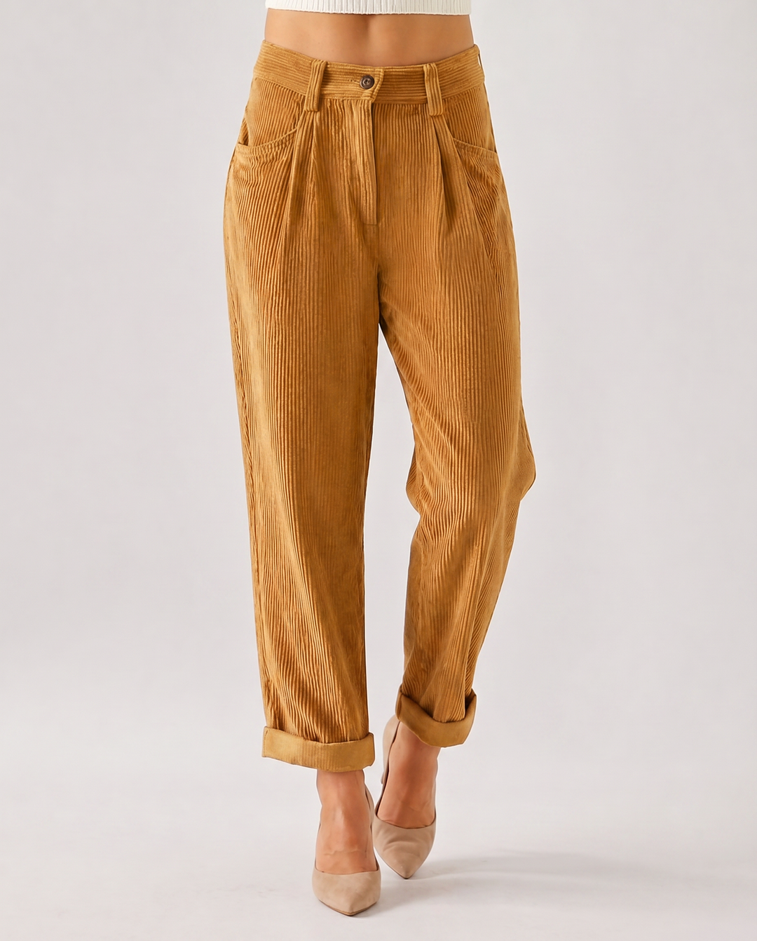 JANA™|PANTALONI DI VELLUTO MODERNI