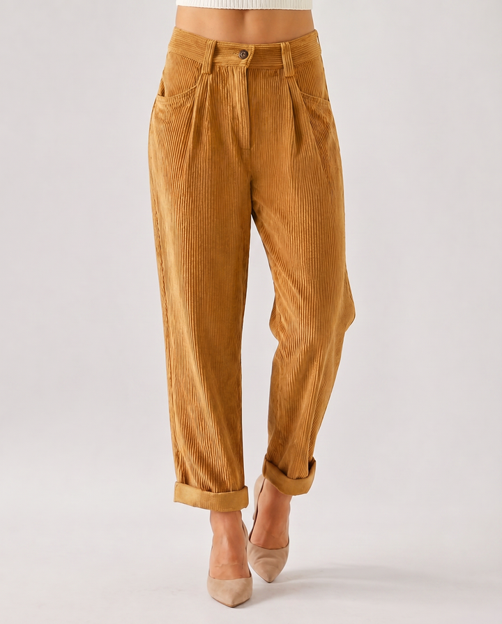 JANA™|PANTALONI DI VELLUTO MODERNI