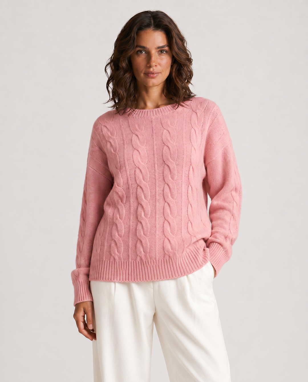 SOFIA™|MAGLIA INTRECCIATA IN MAGLIA MORBIDA