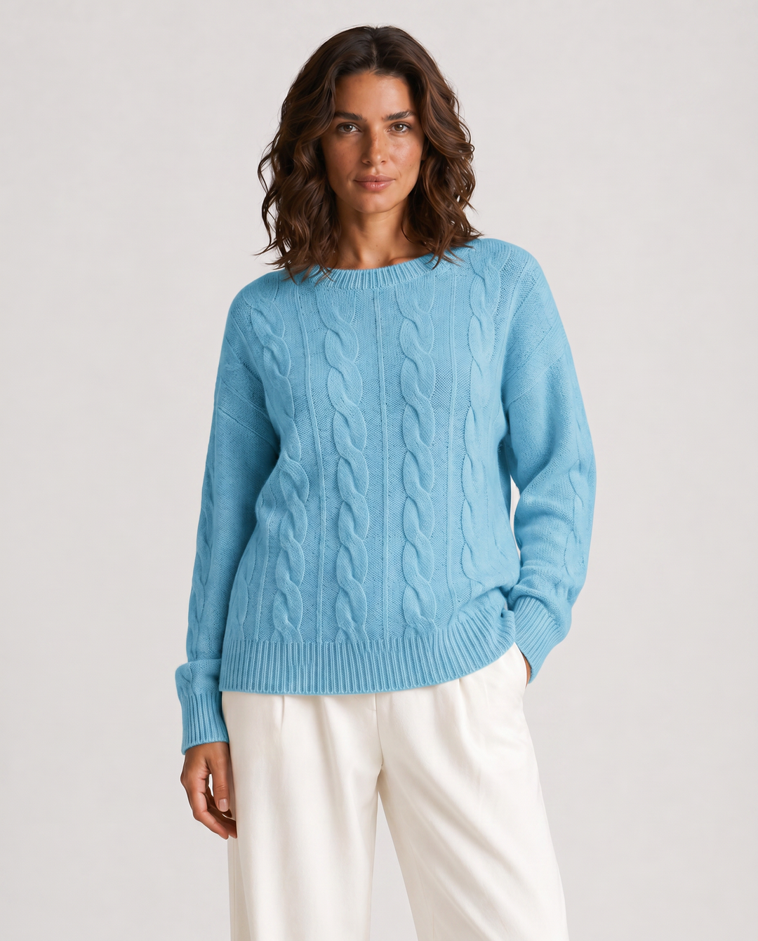 SOFIA™|MAGLIA INTRECCIATA IN MAGLIA MORBIDA