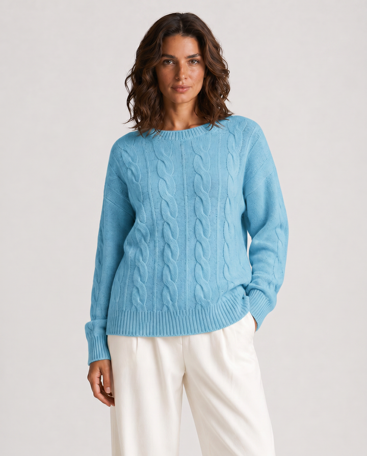 SOFIA™|MAGLIA INTRECCIATA IN MAGLIA MORBIDA