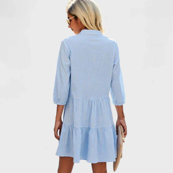 SHANNA™|VESTITO MIDI FLUIDO DA GIORNO