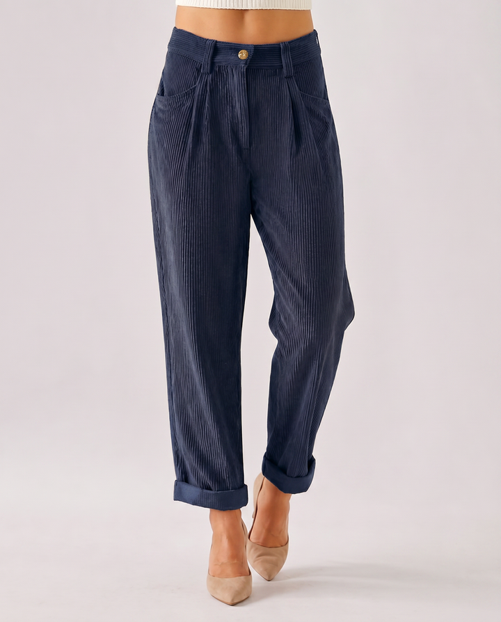 JANA™|PANTALONI DI VELLUTO MODERNI