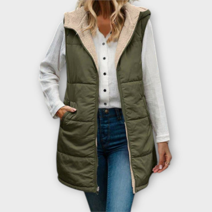 MARGARET™|GILET PUFFER ISOLANTE